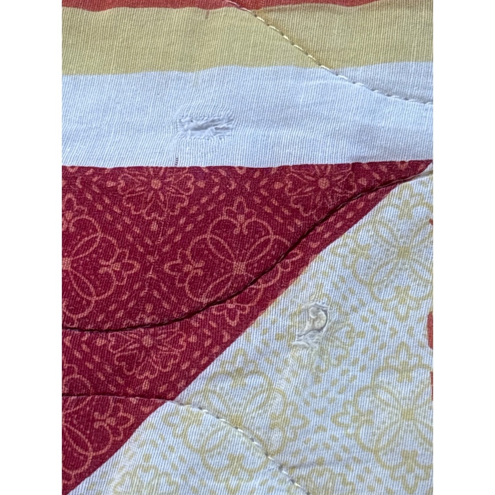 Better Homes and Gardens Harvest Pinwheel Quilt Fall Leaves Acorn Multi 63x86 - Picture 5 of 8